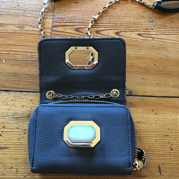 Sac à Main Chaine Doré Deux Lux Avec Fermoir Cristal - NWOT (neuf Sans étiquette)